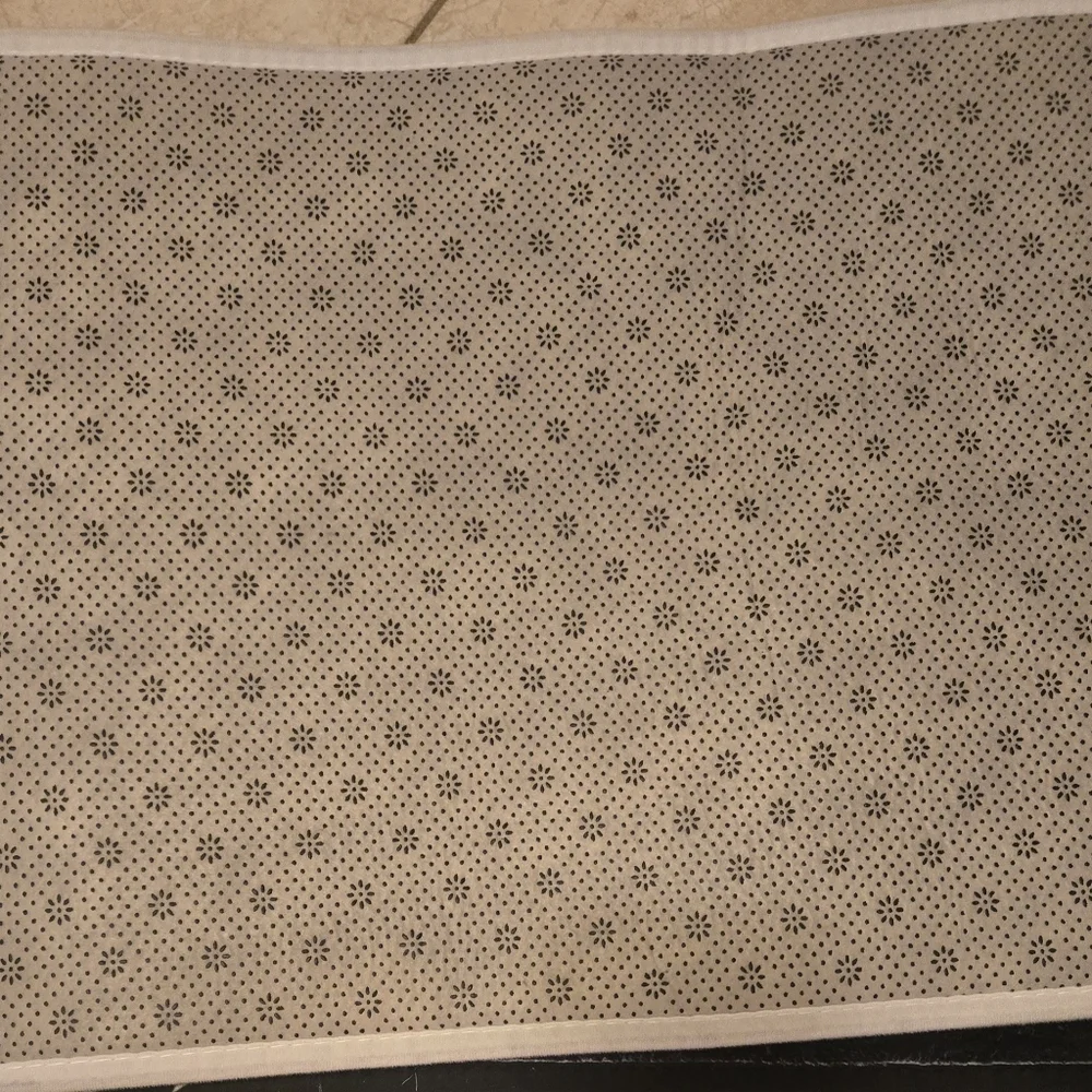 NWOT Skull Fish Bones Bath Mat